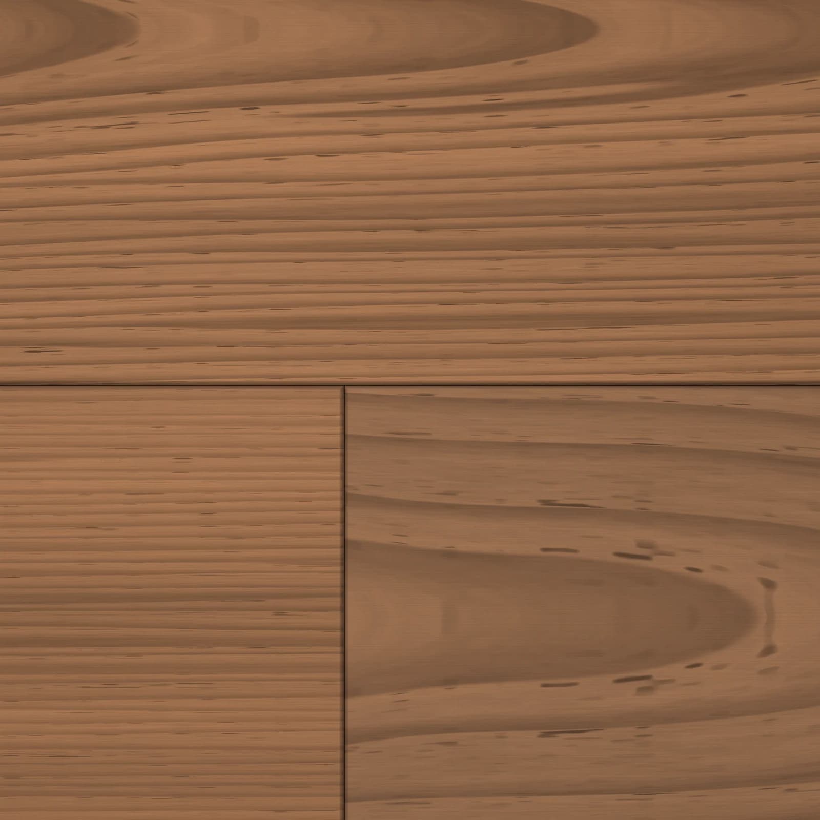 Close-up of Clay Oak: grain, bevel and joint